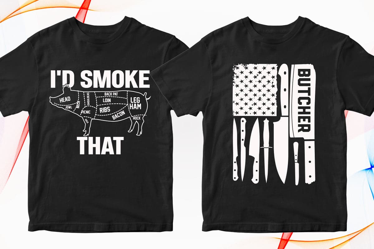 i'd smoke that, butcher, butcher shirt, butcher t shirt, butcher clothes, butcher apparel