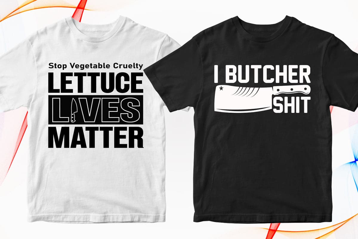 stop vegetable cruelty lettuce lives matter, i butcher shit, butcher shirt, butcher t shirt, butcher clothes, butcher apparel