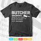 Butcher Butchering Svg Cricut Files.