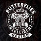 Butterflies Confirm God's Intelligent Design T shirt Design In Svg Printable Files