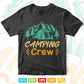 Camp Family Camping Trip Camper Matching Group Camping Crew Svg Digital Files.