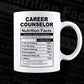 Career Nutrition Facts Editable Vector T-shirt Design in Ai Svg Files