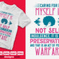 Caring For Myself Is Not Self Indulgence Afro Editable T shirt Design Svg Files
