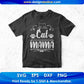 Cat Mama Animal T shirt Design In Svg Png Cutting Printable Files