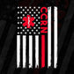 CCRN Critical Care Registered Nurse USA Flag Editable T shirt Design In Ai Svg Files