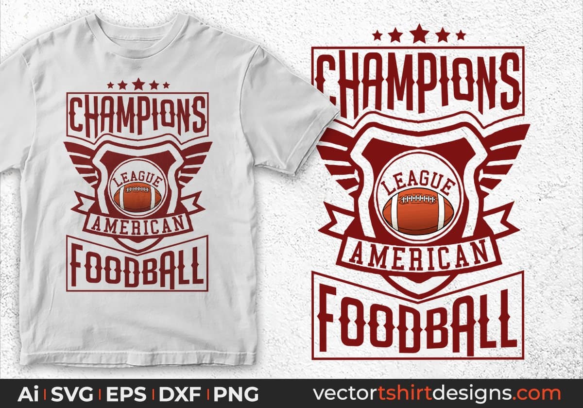 Football championship shirt designs online