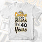 Cheers and Beers To 40 Years Birthday Editable Vector T-shirt Design in Ai Svg Files