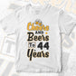 Cheers and Beers To 44 Years Birthday Editable Vector T-shirt Design in Ai Svg Files