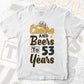 Cheers and Beers To 53 Years Birthday Editable Vector T-shirt Design in Ai Svg Files