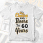 Cheers and Beers To 60 Years Birthday Editable Vector T-shirt Design in Ai Svg Files