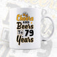 Cheers and Beers To 79 Years Birthday Editable Vector T-shirt Design in Ai Svg Files
