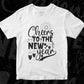 Cheers To The New Year T shirt Design In Svg Png Cutting Printable Files