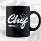 Chef Tools Cooking Tools T shirt Design Ai Png Svg Printable Files
