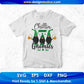 Chillin With My Gnomies St Paretic's Day T shirt Design In Svg Png Cutting Printable Files