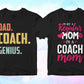 Coach 25 Editable T-shirt Designs Bundle