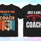 Coach 25 Editable T-shirt Designs Bundle