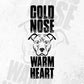 Cold Nose Warm Heart Dogs Editable Vector T shirt Design In Svg Png Printable Files