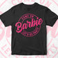 Come on Barbie Let's Go Party Leopard Editable Vector T-shirt Design in Ai Svg Png Files