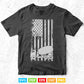 Concrete Mixer Truck Driver Gift with USA Flag Vector T shirt Design Png Svg Cut Files