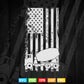 Concrete Mixer Truck Driver Gift with USA Flag Vector T shirt Design Png Svg Cut Files