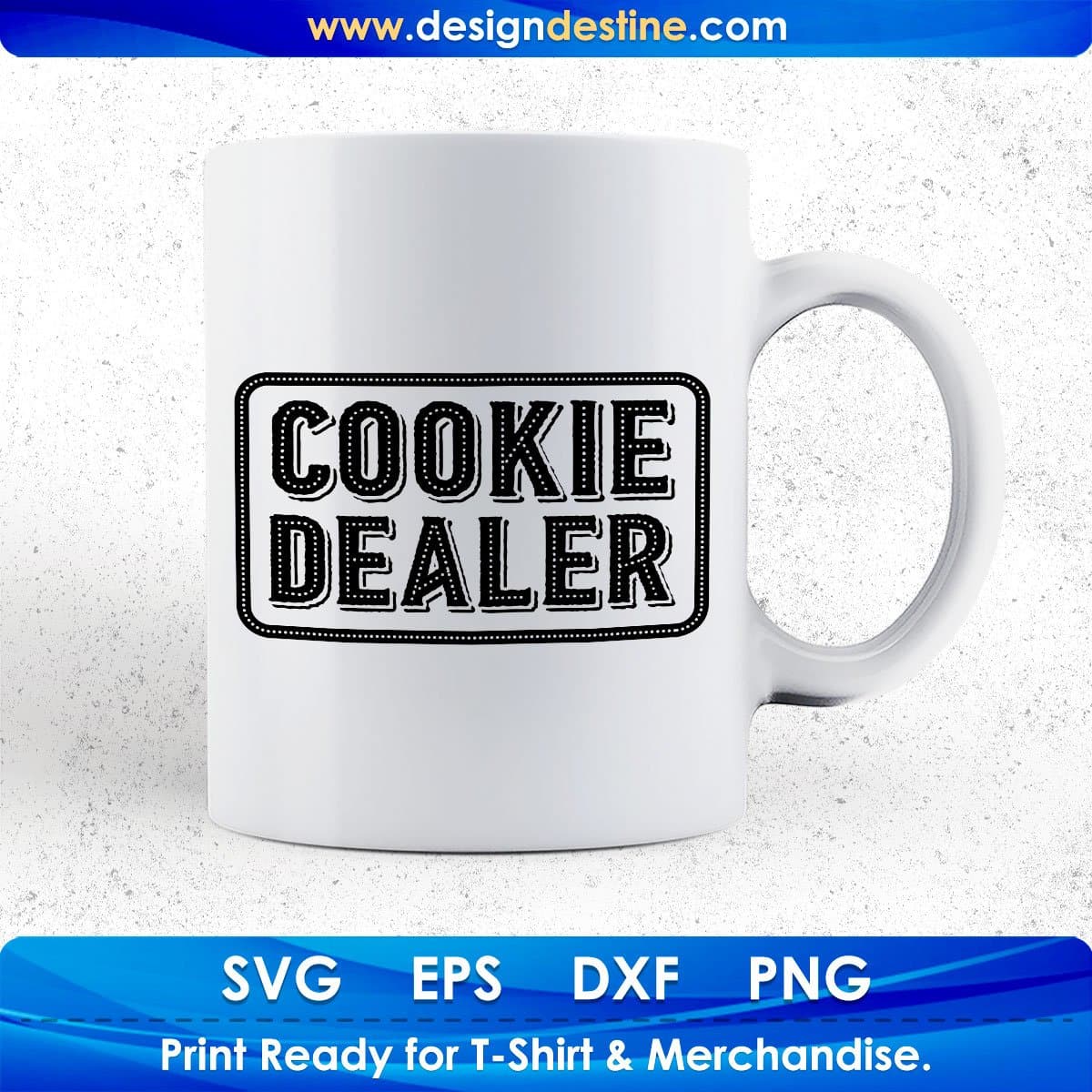 Cookie Dealer Cooking Quotes T shirt Design In Png Svg Cutting Printable Files