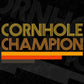 Cornhole Champion Editable T-shirt Design in Ai Svg Png Printable Files