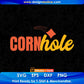 Cornhole Editable T shirt Design In Ai Svg Png Cutting Printable Files