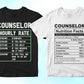 Counselor 25 Editable T-shirt Designs Bundle