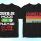 Counselor 25 Editable T-shirt Designs Bundle