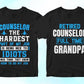 Counselor 25 Editable T-shirt Designs Bundle