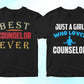 Counselor 25 Editable T-shirt Designs Bundle