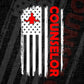 Counselor USA Flag Proud Professions Gift Editable Vector T-shirt Design in Ai Svg Files
