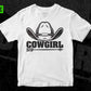 Cowgirl Horse T shirt Design In Svg Png Cutting Printable Files