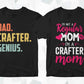 Crafter 25 Editable T-shirt Designs Bundle