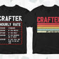 Crafter 25 Editable T-shirt Designs Bundle