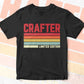 Crafter Limited Edition Editable Vector T-shirt Designs Png Svg Files