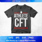 CrossFit Ranson Athlete CFT T shirt Design In Svg Png Cutting Printable Files