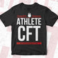 CrossFit Ranson Athlete CFT T shirt Design In Svg Png Cutting Printable Files
