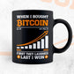 Crypto Btc Bitcoin Trading Mining Gift Editable Vector T-shirt Design in Ai Svg Files