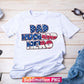 Dad Husband Hero Leopard USA Flag Father's Day T shirt Tumbler Design sublimation Png File