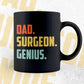 Dad Surgeon Genius Father's Day Editable Vector T-shirt Designs Png Svg Files