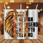 Dad the Man the Legend Leopard Lion Watercolor Fathers Day T shirt Tumbler Design Png Sublimation Files