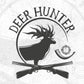Deer Hunter Hunting T shirt Design In Svg Png Cutting Printable Files