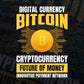 Digital Currency Bitcoin Cryptocurrency Btc Editable Vector T-shirt Design in Ai Svg Files
