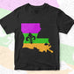 Distressed Mardi Gras Fleur De Lis Editable Vector T-shirt Design in Ai Svg Png Files
