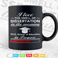 Doctor of Education Dissertation Doctorate Graduation Svg T shirt Design.
