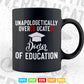 Doctor of Education Funny Doctorate Graduation Svg T shirt Design.