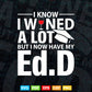 Doctor of Education Wine Doctorate Graduation Svg T shirt Design.