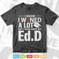 Doctor of Education Wine Doctorate Graduation Svg T shirt Design.