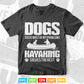 Dogs Solve Most Of My Problems Kayaking Solves Svg Cricut Files.